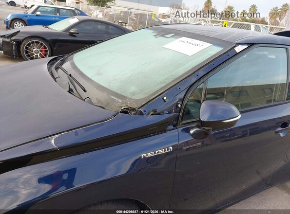 JTDBVRBD8JA004081 2018 TOYOTA MIRAI Синий Вид спереди