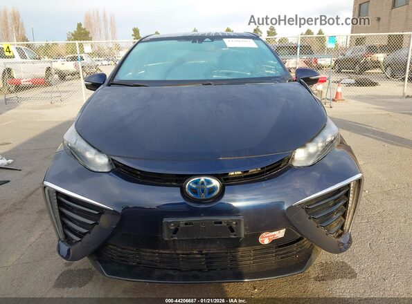 JTDBVRBD8JA004081 2018 TOYOTA MIRAI Синий Вид щитка приборов
