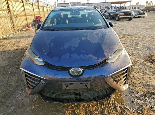 JTDBVRBD8JA004792 2018 TOYOTA MIRAI Blue Vista trasera