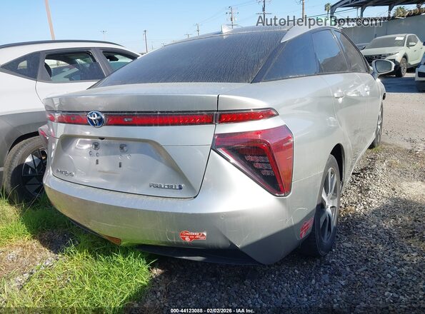 JTDBVRBD9HA002902 2017 TOYOTA MIRAI Silver Задня права чверть