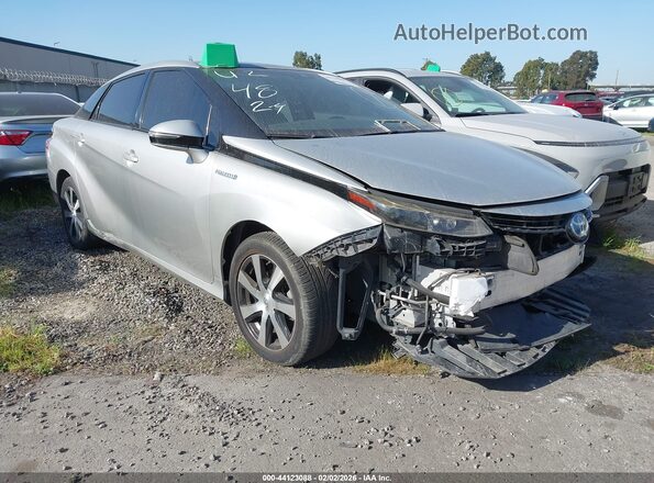 JTDBVRBD9HA002902 2017 TOYOTA MIRAI Silver Передня права чверть