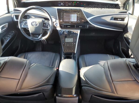 JTDBVRBDXJA005166 2018 TOYOTA MIRAI White Widok deski rozdzielczej