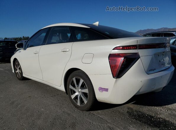 JTDBVRBDXJA005166 2018 TOYOTA MIRAI White Tył lewy