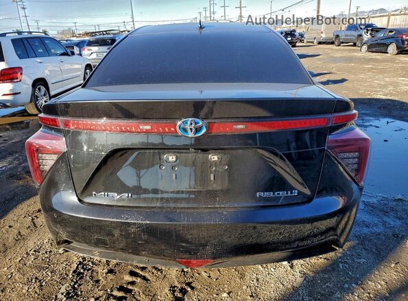 JTDBVRBDXLA008068 2020 TOYOTA MIRAI Black უკანა ხედი