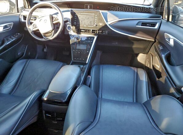 JTDBVRBDXLA008068 2020 TOYOTA MIRAI Black წინა პანელის ხედი