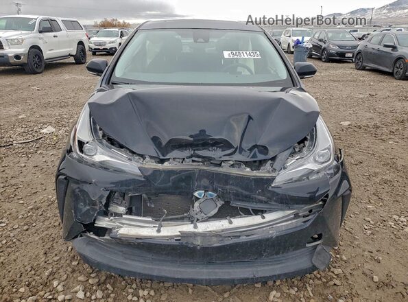 JTDKAMFU3M3152852 2021 TOYOTA PRIUS Черный Вид спереди