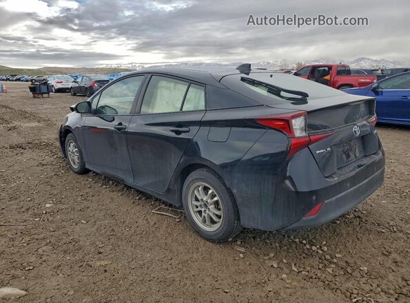 JTDKAMFU3M3152852 2021 TOYOTA PRIUS Черный Задняя левая четверть