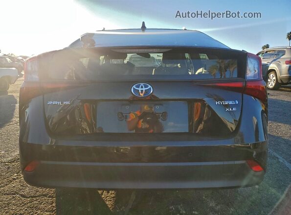 JTDKAMFU4N3178958 2022 TOYOTA PRIUS Черный Вид сзади