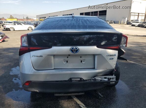 JTDKAMFU6N3160204 2022 TOYOTA PRIUS Silver Հետևի տեսք