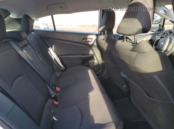 JTDKAMFU7M3134905 2021 TOYOTA PRIUS White Widok tylnych siedzeń