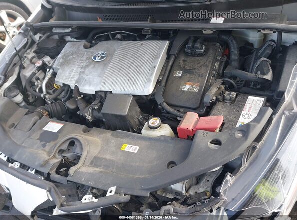 JTDKAMFUXM3151813 2021 TOYOTA PRIUS Белый Вид сзади