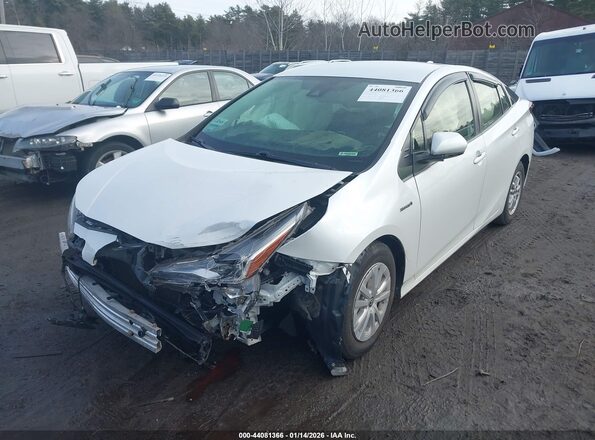 JTDKAMFUXM3151813 2021 TOYOTA PRIUS Белый Передняя левая четверть