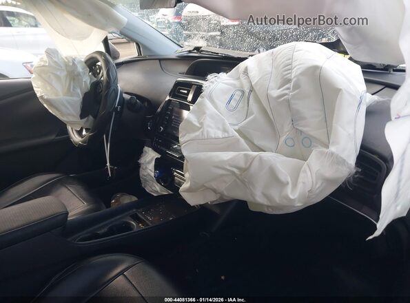 JTDKAMFUXM3151813 2021 TOYOTA PRIUS Белый Вид салона спереди