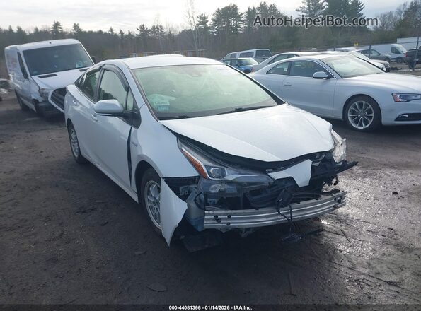 JTDKAMFUXM3151813 2021 TOYOTA PRIUS Белый Панорамный вид салона 360°