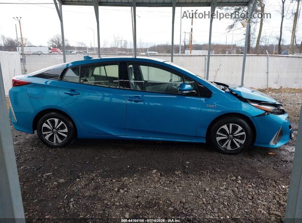 JTDKARFP3K3113876 2019 TOYOTA PRIUS PRIME Синий Вид задней части салона