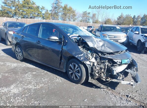 JTDKARFP4H3003878 2017 TOYOTA PRIUS PRIME Серый Передняя правая четверть