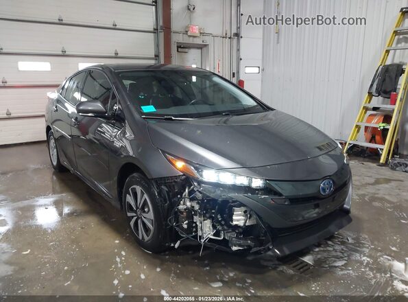 JTDKARFP4J3073063 2018 TOYOTA PRIUS PRIME Серый Передняя правая четверть