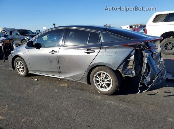 JTDKARFP9J3078629 2018 TOYOTA PRIUS Серый Задняя левая четверть