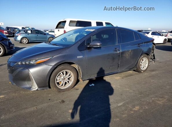 JTDKARFP9J3078629 2018 TOYOTA PRIUS Серый Передняя левая четверть