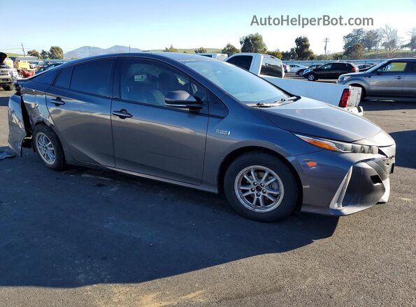 JTDKARFP9J3078629 2018 TOYOTA PRIUS Серый Передняя правая четверть