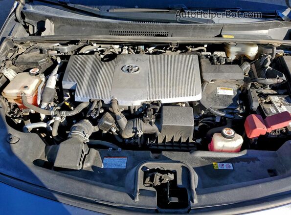 JTDKARFP9J3078629 2018 TOYOTA PRIUS Серый Вид задней части салона