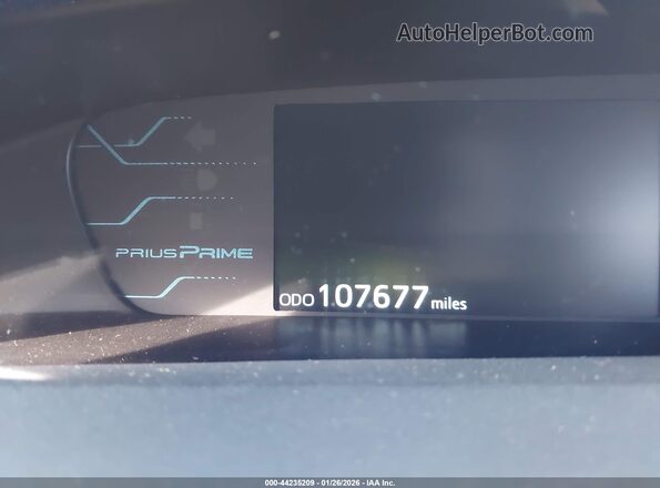 JTDKARFP9K3116166 2019 TOYOTA PRIUS PRIME Серебряный 