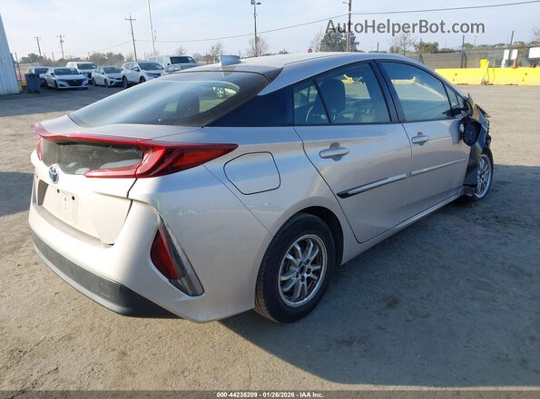 JTDKARFP9K3116166 2019 TOYOTA PRIUS PRIME Серебряный Задняя правая четверть