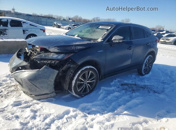 JTEAAAAH1MJ080108 2021 TOYOTA VENZA Бирюзовый Передняя левая четверть