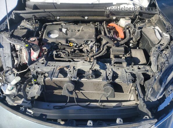 JTEAAAAH1MJ080108 2021 TOYOTA VENZA Бирюзовый Вид подкапотного пространства