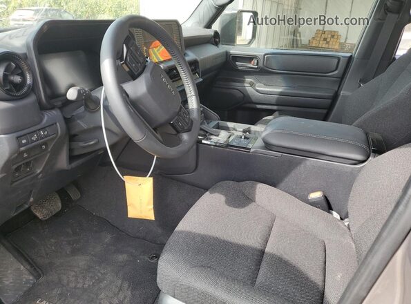 JTEABFAJ4RK009791 2024 TOYOTA LAND Серый Вид салона спереди