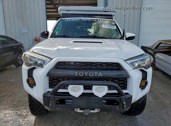 JTEBU5JR2G5396643 2016 TOYOTA 4RUNNER Белый Вид спереди