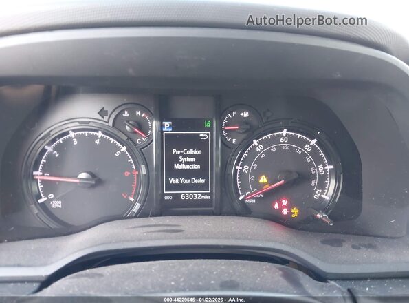 JTEEU5JR4P5284360 2023 TOYOTA 4RUNNER Gray Widok tylnych siedzeń