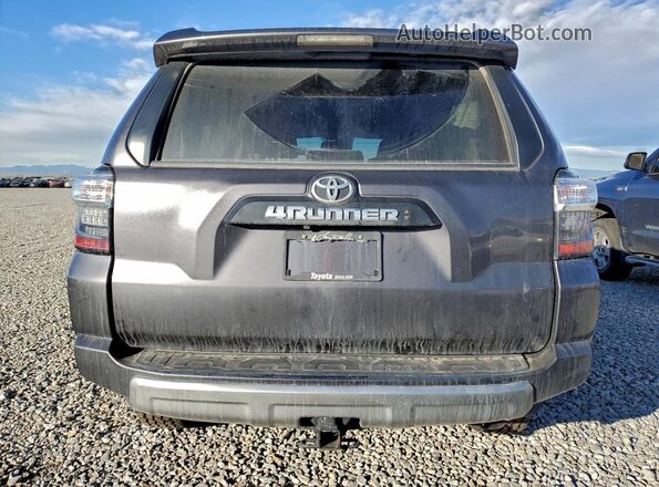 JTERU5JR9M5958449 2021 TOYOTA 4RUNNER Gray Rear view