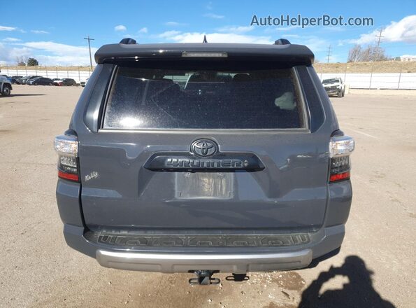 JTERU5JRXR6294874 2024 TOYOTA 4RUNNER Gray Widok z tyłu