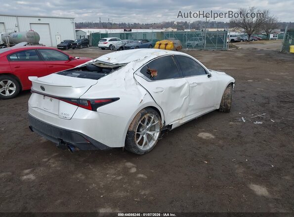 JTHA81F29M5047482 2021 LEXUS IS 300 Белый Задняя правая четверть