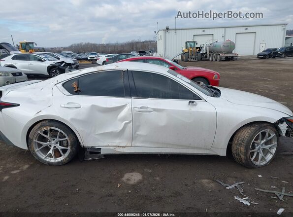 JTHA81F29M5047482 2021 LEXUS IS 300 Белый Панорамный вид салона 360°