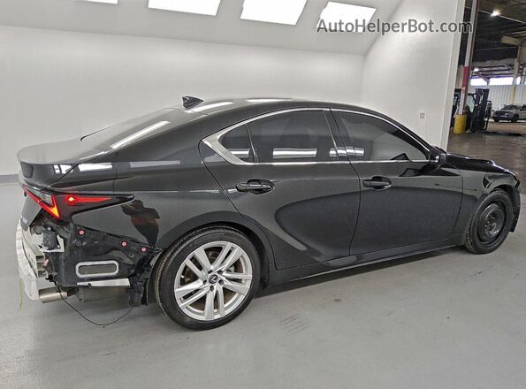 JTHAA1D25N5122008 2022 LEXUS IS Черный Задняя правая четверть