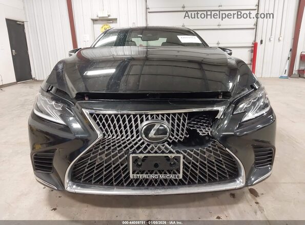 JTHB51FF1J5006372 2018 LEXUS LS 500 Черный Вид щитка приборов