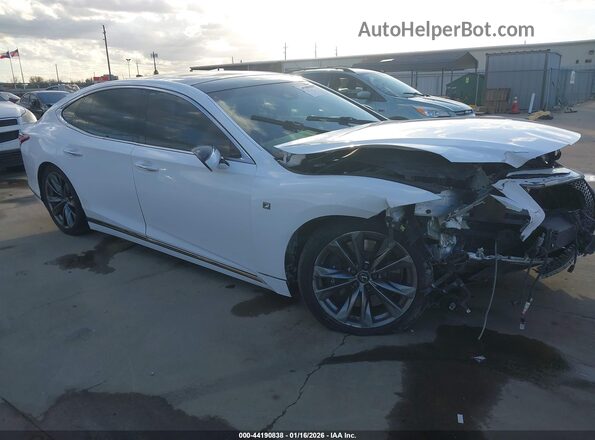 JTHB51FF4J5000484 2018 LEXUS LS 500 White წინა მარჯვენა