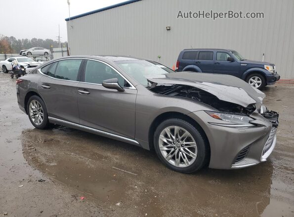 JTHB51FFXJ5001722 2018 LEXUS LS Gray Przód prawy