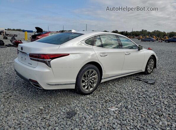 JTHB51FFXJ5003292 2018 LEXUS LS Белый Задняя правая четверть