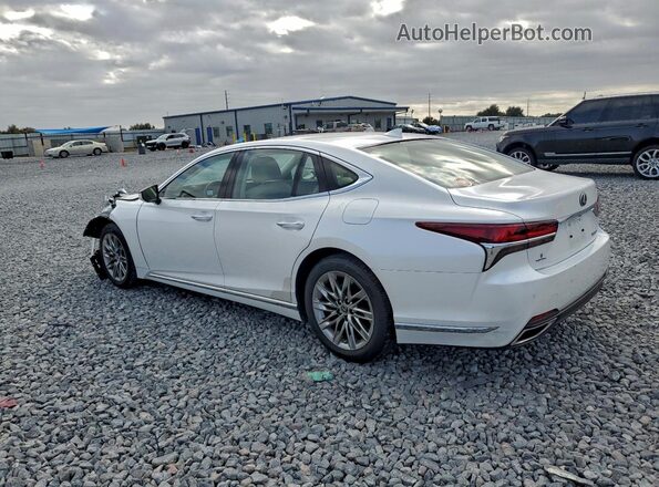 JTHB51FFXJ5003292 2018 LEXUS LS Белый Задняя левая четверть