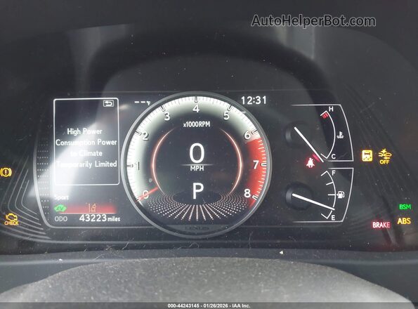 JTHB6JBH4P2146107 2023 LEXUS UX 250H Белый Вид задних сидений