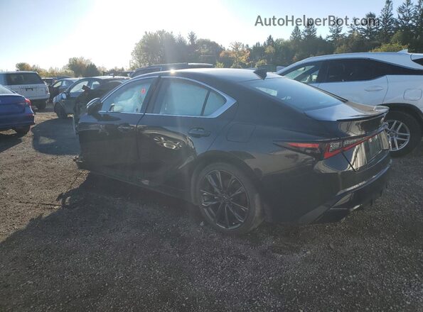 JTHB81F22R5054074 2024 LEXUS IS Черный Задняя левая четверть