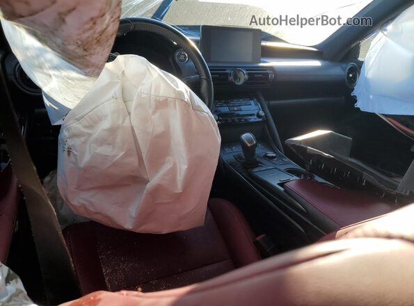 JTHB81F22R5054074 2024 LEXUS IS Черный Вид панели приборов