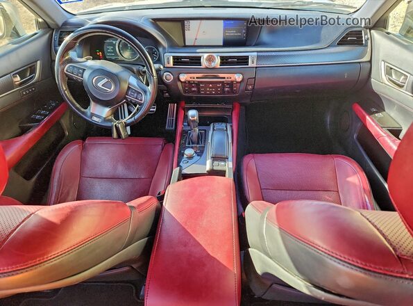 JTHBA1BLXHA003690 2017 LEXUS GS Gray Vista del salpicadero