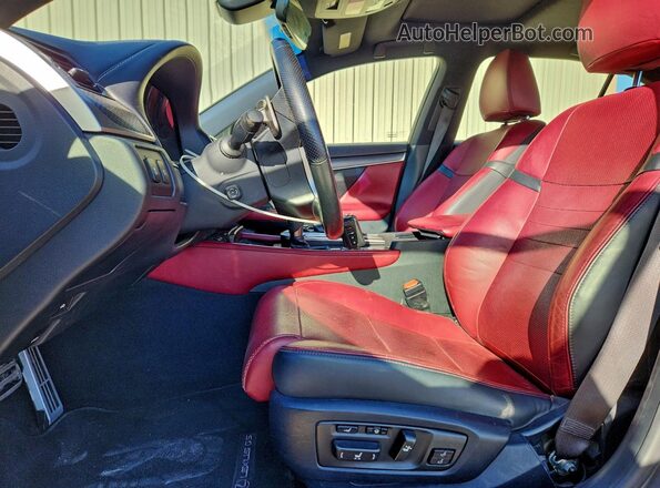 JTHBA1BLXHA003690 2017 LEXUS GS Gray Vista interior delantera