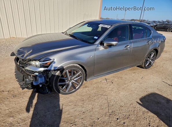 JTHBA1BLXHA003690 2017 LEXUS GS Gray Vista tres cuartos delantera izquierda