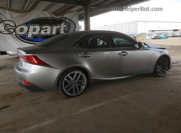 JTHBA1D20J5073377 2018 LEXUS IS Серебряный Задняя правая четверть