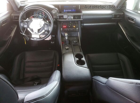 JTHBA1D20J5073377 2018 LEXUS IS Серебряный Вид панели приборов